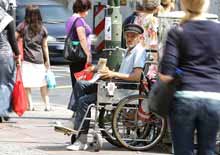 Ζητιάνος στη Γερμανία του 2009