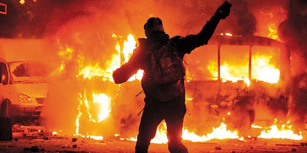 Από τις πρόσφατες ταραχές