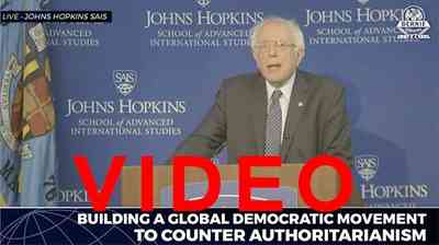 2018 10 10 01 Bernie Sanders video