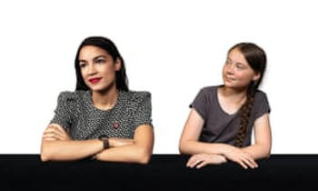 2019 07 01 03 Alexandria Ocasio Cortez met Greta Thunberg