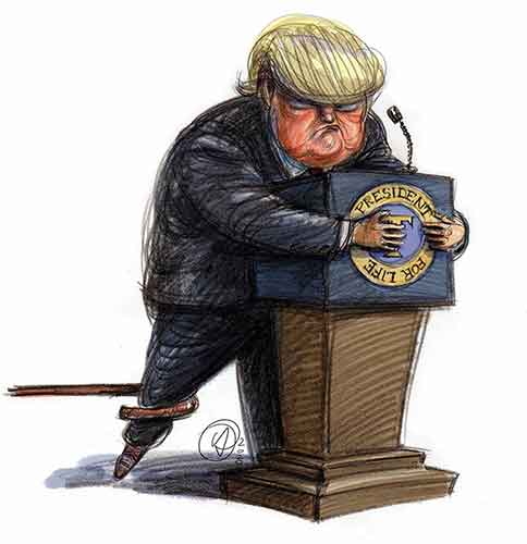 USA president for life