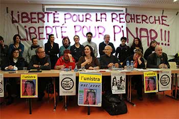 Pinar Selek conference de presse