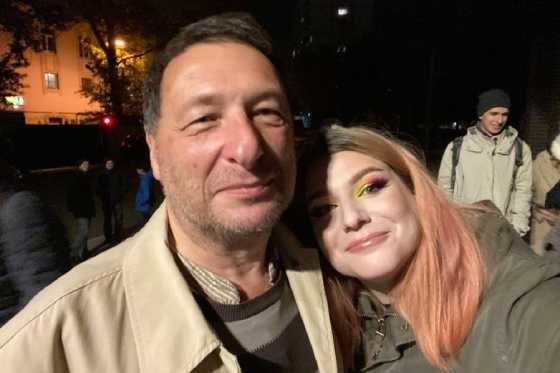 Boris Kagarlitsky and his daughter Ksenia