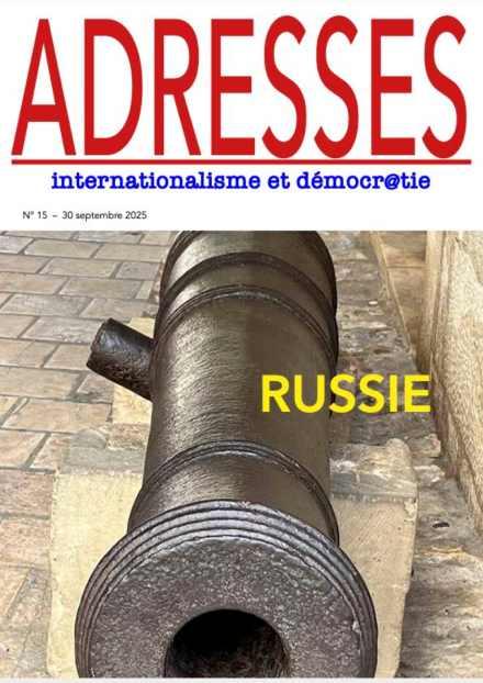 Adresses internationalisme et democratie