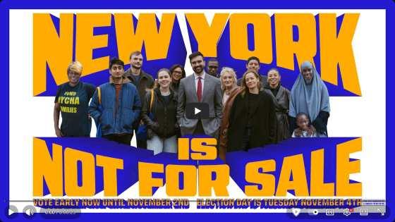NEW YORK IS NOT FOR SALE